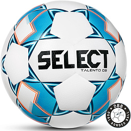 Мяч футб. облегчен. SELECT Talento DB V22, 0775846200-200, р.5, 32п, ПУ, гибрид.сш, бел-син-оранж